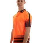 Áo thun phối phản quang, bo cổ