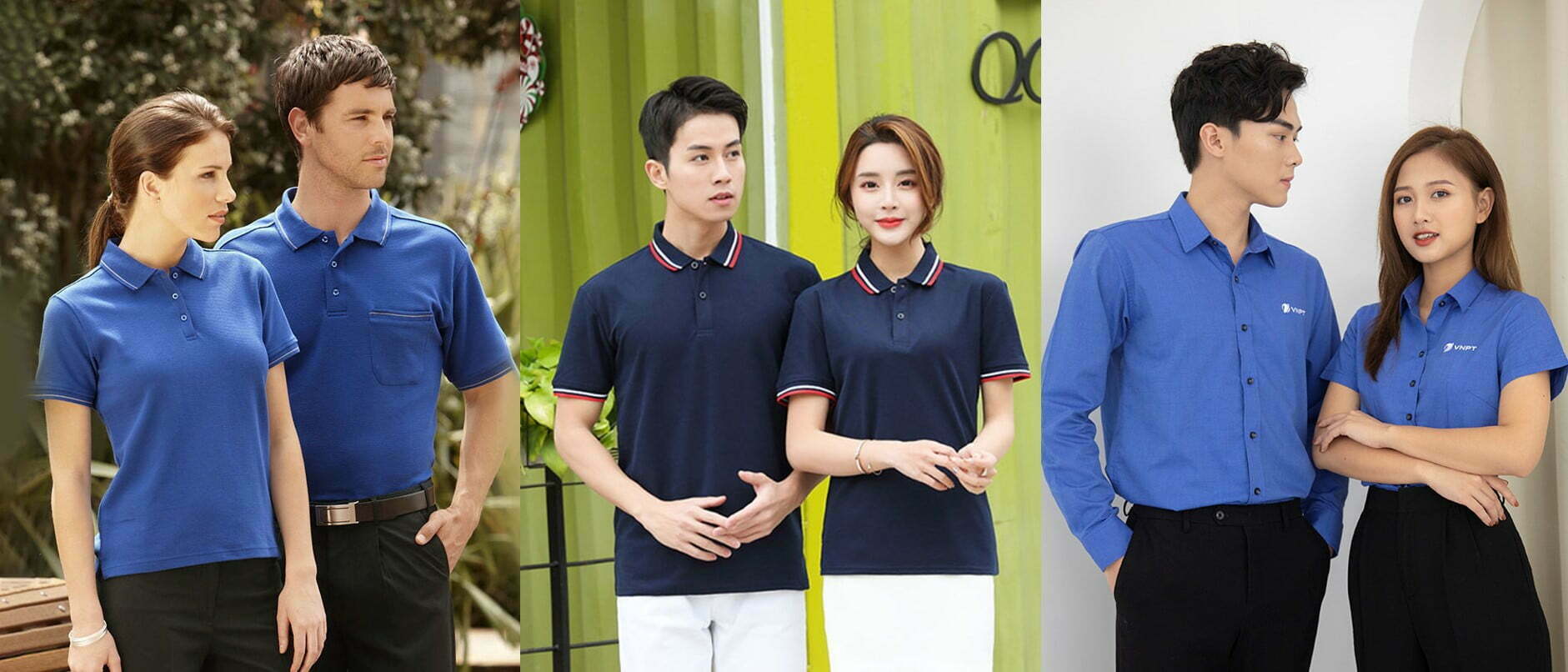 KINH NGHIỆM CHỌN MÀU ÁO THUN ĐỒNG PHỤC CÔNG TY CHUẨN ĐẸP
