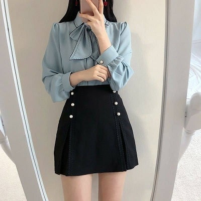 4 CÔNG THỨC PHỐI ĐỒ CÔNG SỞ MÙA HÈ CÙNG ÁO SƠ MI – CHÂN VÁY