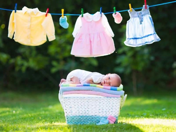 HƯỚNG DẪN GIẶT QUẦN ÁO EM BÉ ĐÚNG CÁCH