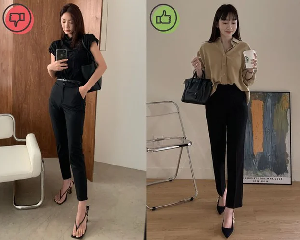 CHÚ Ý 4 ĐIỀU NÀY, CHỊ EM SẼ KHÔNG BỊ MẤT ĐIỂM PHONG CÁCH KHI LỰA CHỌN VÀ DIỆN QUẦN ĐEN