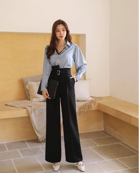 KINH NGHIỆM PHỐI ĐỒ VỚI QUẦN TÂY ỐNG RỘNG GIÚP TÔN DÁNG TRIỆT ĐỂ